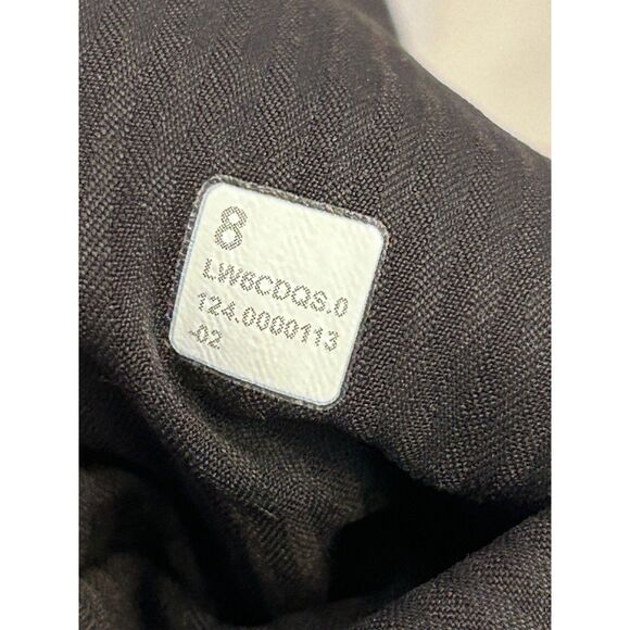 NEW Lululemon Dance Studio Mid-Rise Cropped black  Pant Size 8 AUTHENTIC - Picture 6 of 7